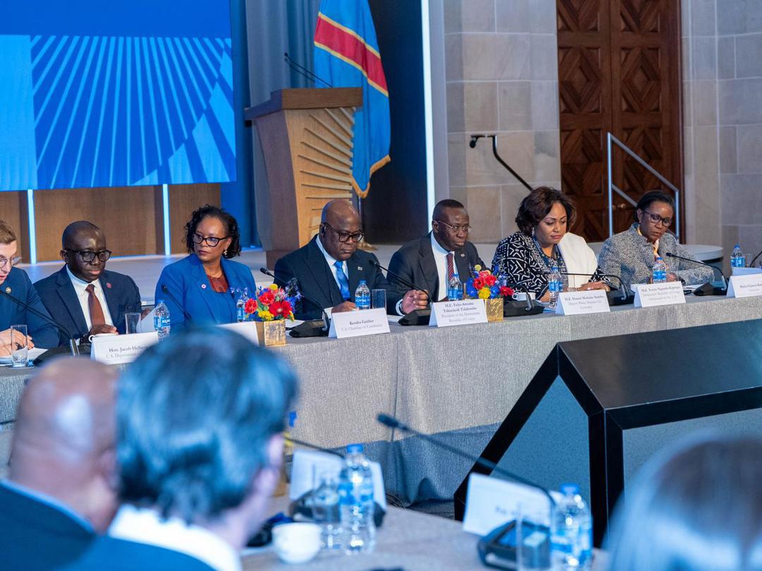 INVESTISSEMENTS : Félix Tshisekedi à la Chambre de Commerce des États-Unis
