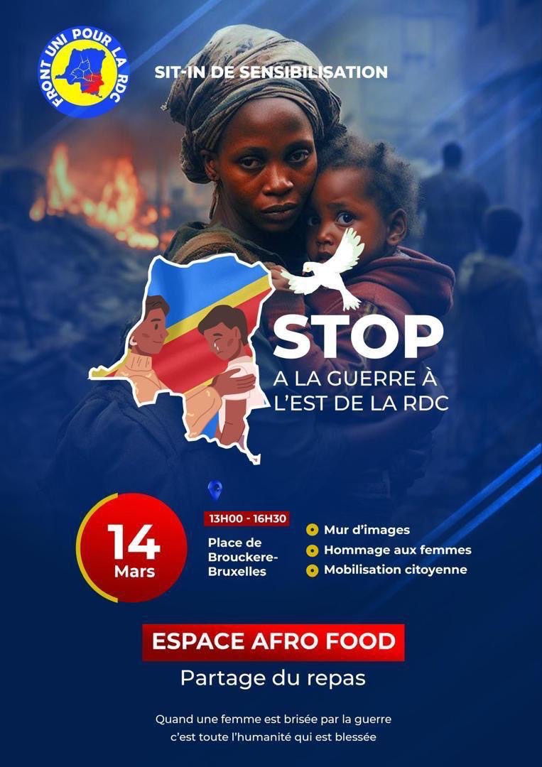 Voici une proposition d&rsquo;article mobilisateur pour relayer cette action citoyenne de la diaspora congolaise en Europe.