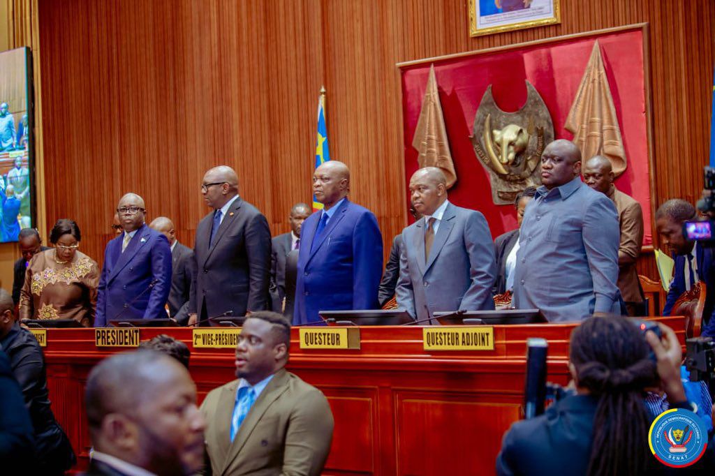 RDC: La séance plénière a repris, samedi, au Sénat de la République démocratique du Congo (RDC), après le huis-clos décrété par le président de la Chambre haute du Parlement congolais Jean-Michel Sama Lukonde.